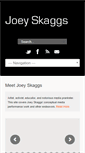 Mobile Screenshot of joeyskaggs.com